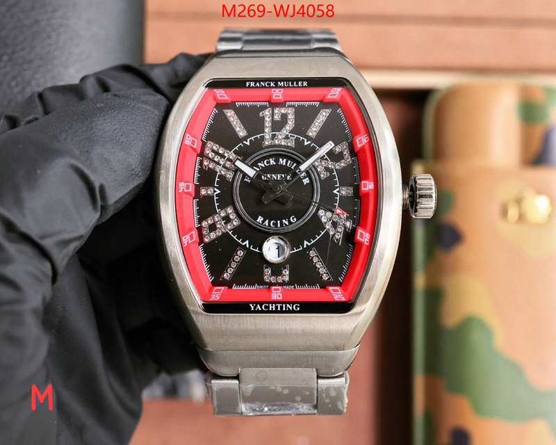 Watch(TOP)-Franck Muller high quality aaaaa replica ID: WJ4058 $: 269USD