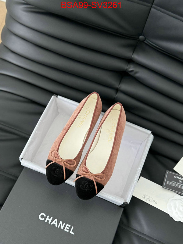 Women Shoes-Chanel copy aaaaa ID: SV3261 $: 99USD