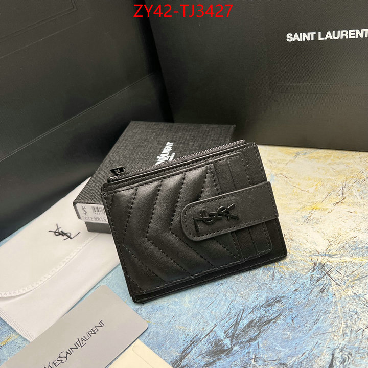 YSL Bags(4A)-Wallet- online ID: TJ3427 $: 42USD,