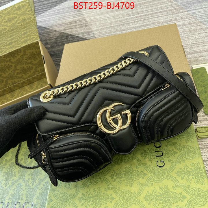 Gucci Bags(TOP)-Marmont top designer replica ID: BJ4709 $: 259USD,