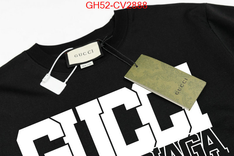 Clothing-Gucci best luxury replica ID: CV2888 $: 52USD