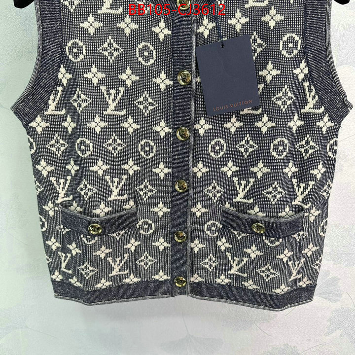 Clothing-LV top grade ID: CJ3612 $: 105USD