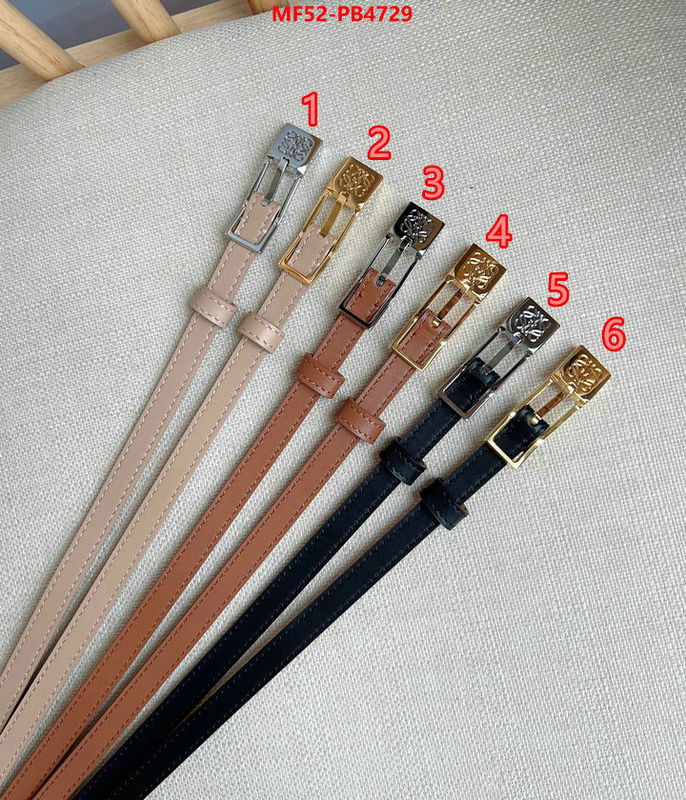 Belts-Loewe wholesale china ID: PB4729 $: 52USD