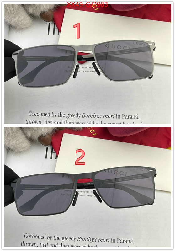 Glasses-Gucci replica 1:1 ID: GJ2983 $: 49USD