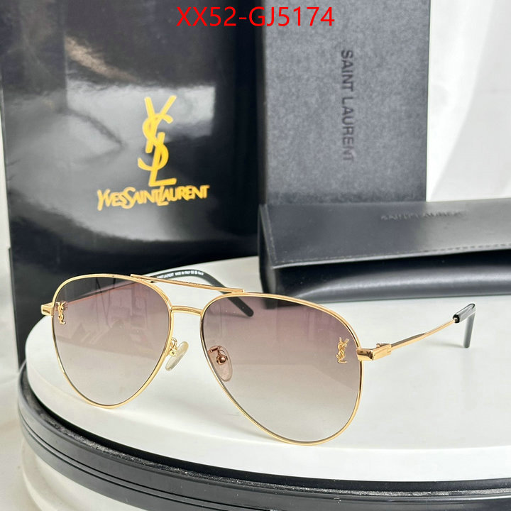 Glasses-YSL brand designer replica ID: GJ5174 $: 52USD