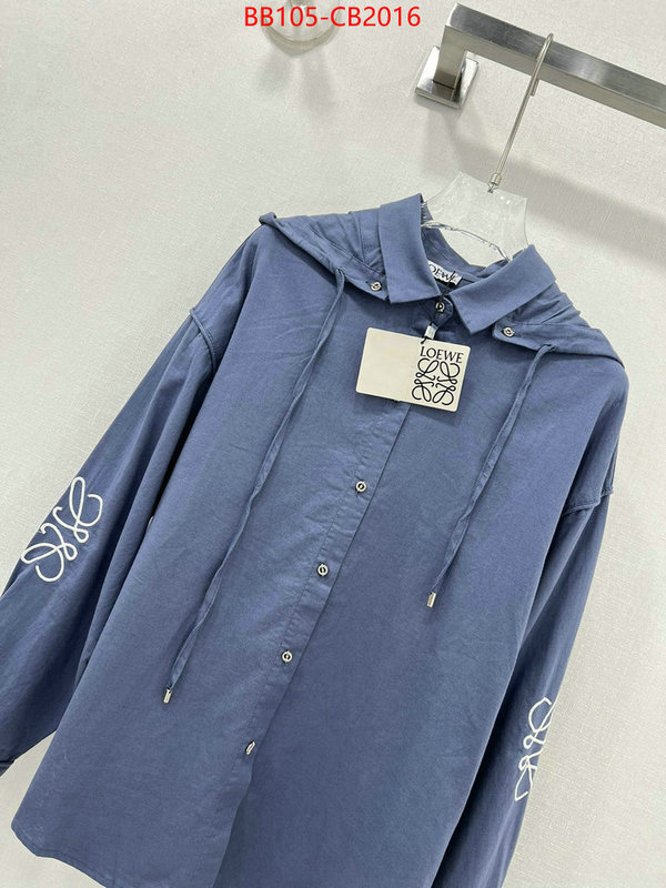 Clothing-Loewe how to find designer replica ID: CB2016 $: 105USD
