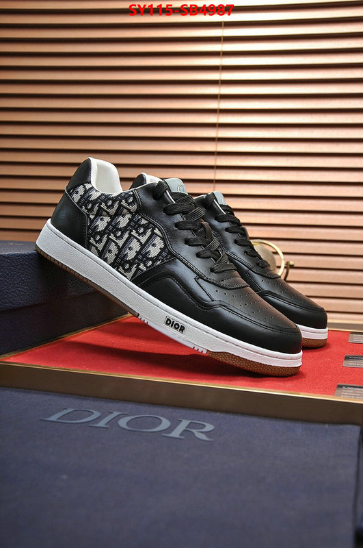 Men shoes-Dior designer fashion replica ID: SB4987 $: 115USD