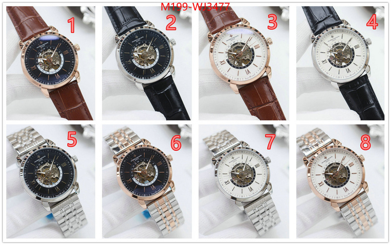Watch(TOP)-Vacheron Constantin luxury cheap ID: WJ3477 $: 199USD-shoes yupoo Watch(TOP)-Vacheron Constantin luxury cheap ID: WJ3477 $: 199USD