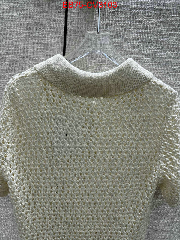 Clothing-Dior designer 7 star replica ID: CV3103 $: 75USD