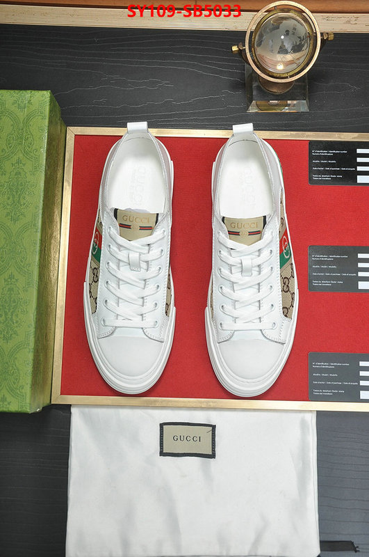 Men Shoes-Gucci fake aaaaa ID: SB5033 $: 109USD