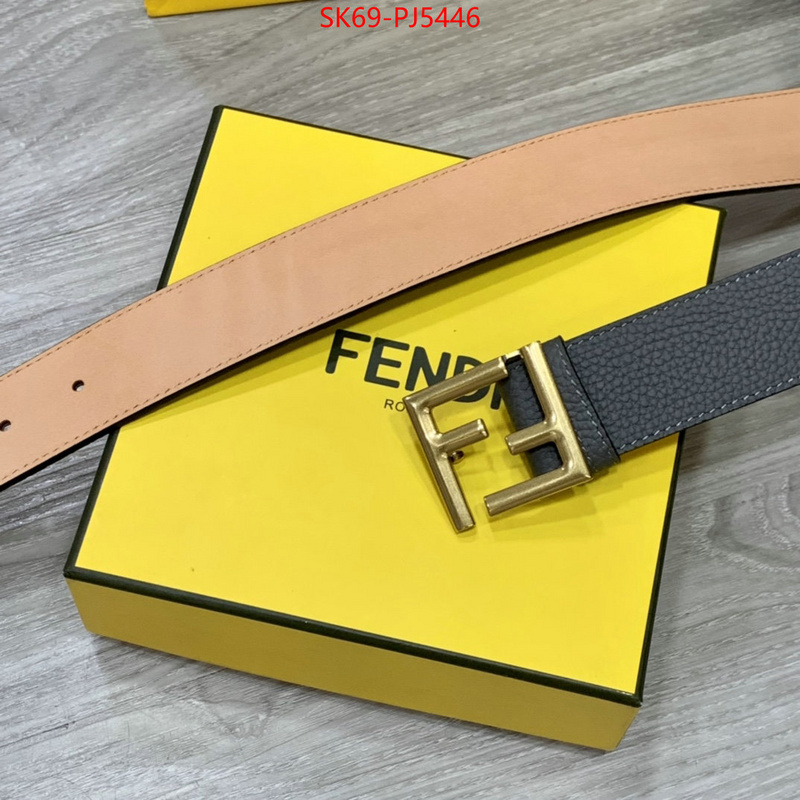 Belts-Fendi replcia cheap ID: PJ5446 $: 69USD