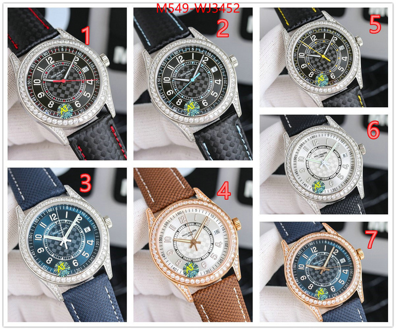 Watch(TOP)-Patek Philippe 7 star quality designer replica ID: WJ3452 $: 549USD