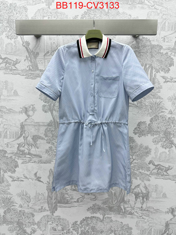Clothing-Gucci best wholesale replica ID: CV3133 $: 119USD