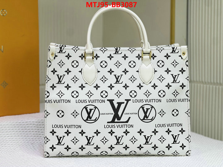 LV Bags(4A)-Handbag Collection- what 1:1 replica ID: BB3087 $: 95USD,