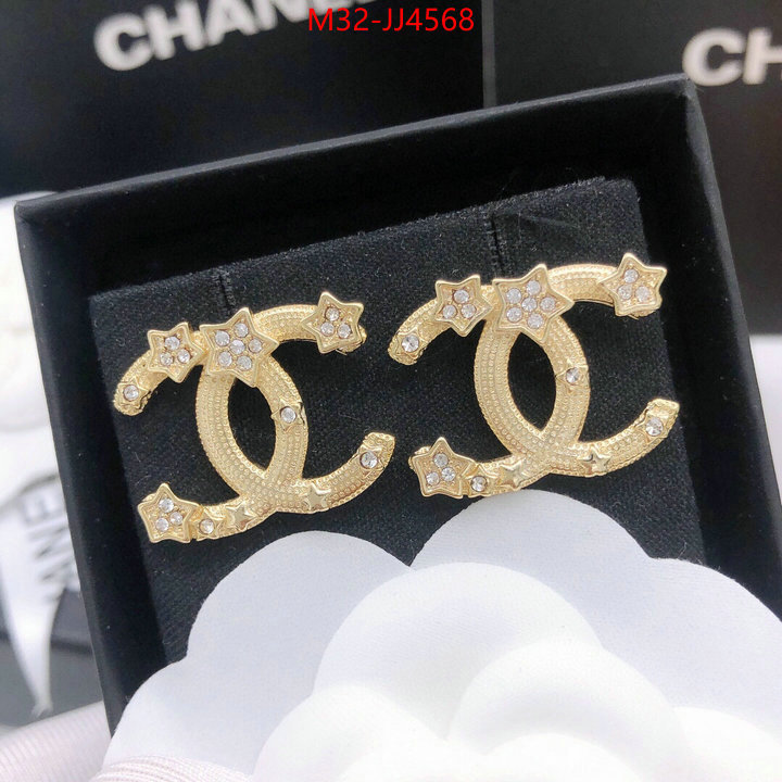 Jewelry-Chanel the top ultimate knockoff ID: JJ4568 $: 32USD