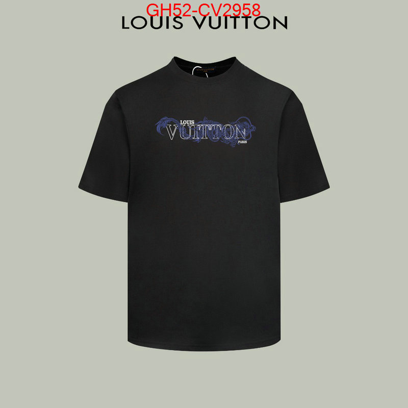 Clothing-LV shop designer replica ID: CV2958 $: 52USD