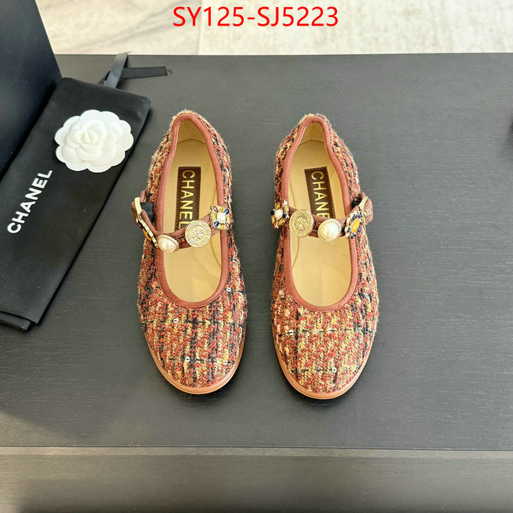 Women Shoes-Chanel where to buy replicas ID: SJ5223 $: 125USD