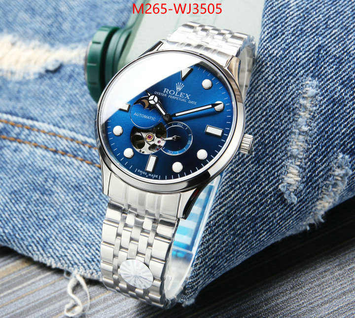 Watch(TOP)-Rolex replica 2024 perfect luxury ID: WJ3505 $: 265USD