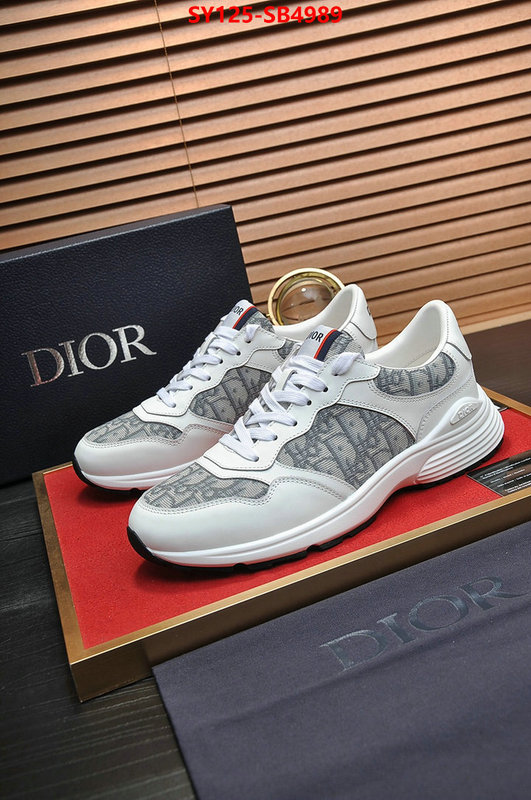 Men shoes-Dior designer ID: SB4989 $: 125USD