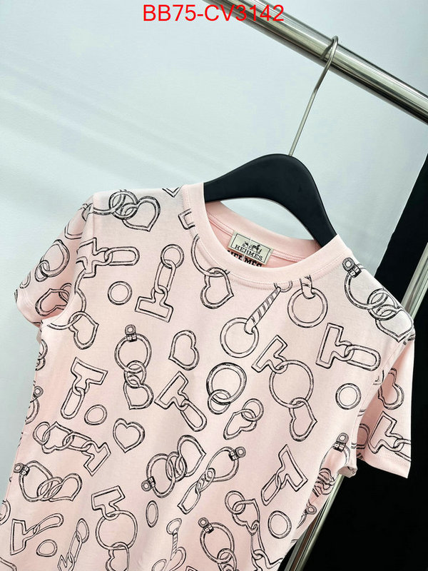 Clothing-Hermes cheap replica ID: CV3142 $: 75USD