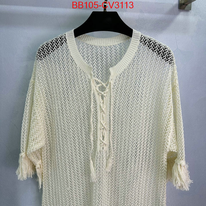 Clothing-Dior top quality website ID: CV3113 $: 105USD