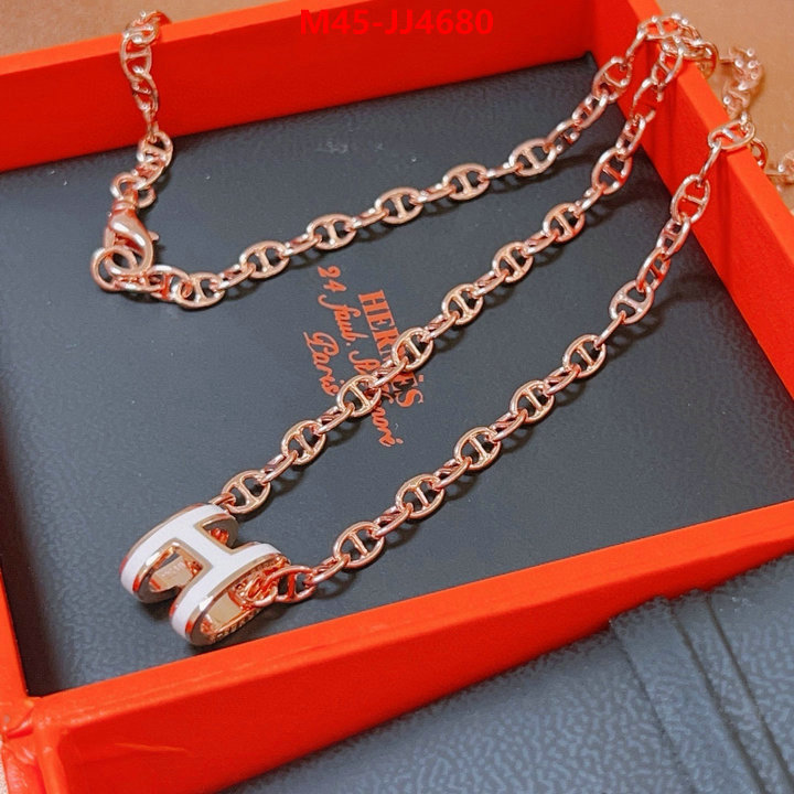 Jewelry-Hermes the highest quality fake ID: JJ4680 $: 45USD