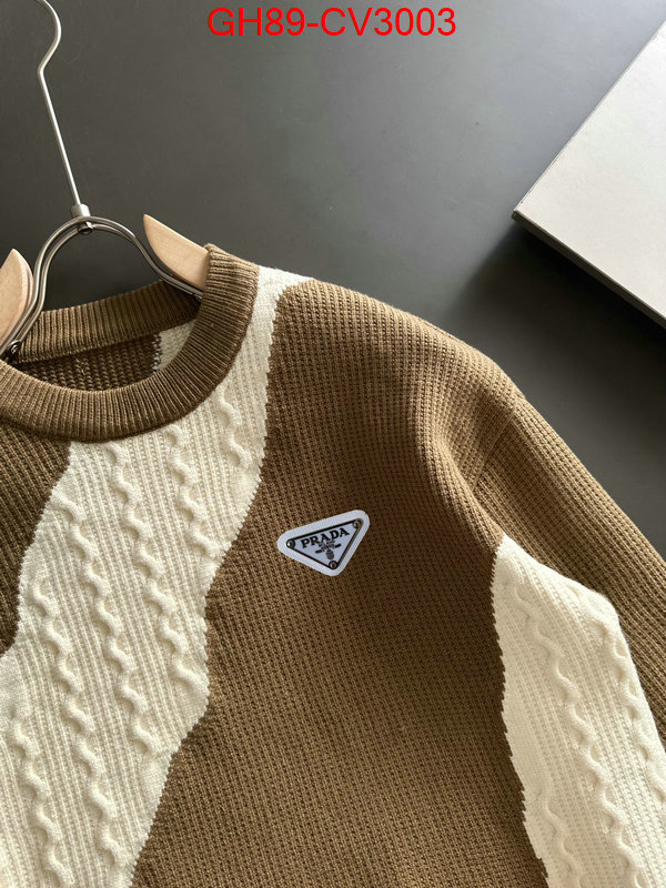 Clothing-Prada how quality ID: CV3003 $: 89USD