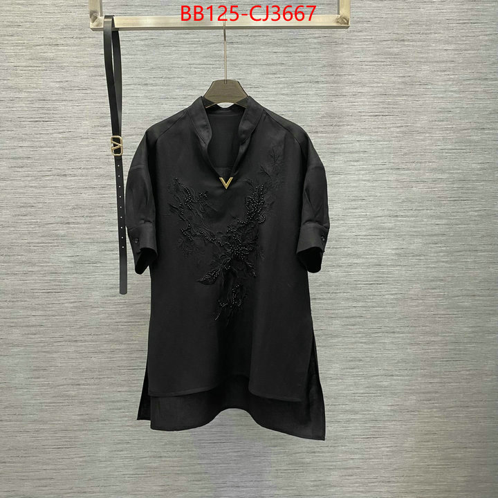 Clothing-Valentino the quality replica ID: CJ3667 $: 125USD