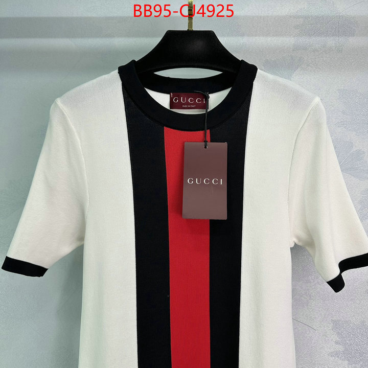 Clothing-Gucci wholesale sale ID: CJ4925 $: 95USD