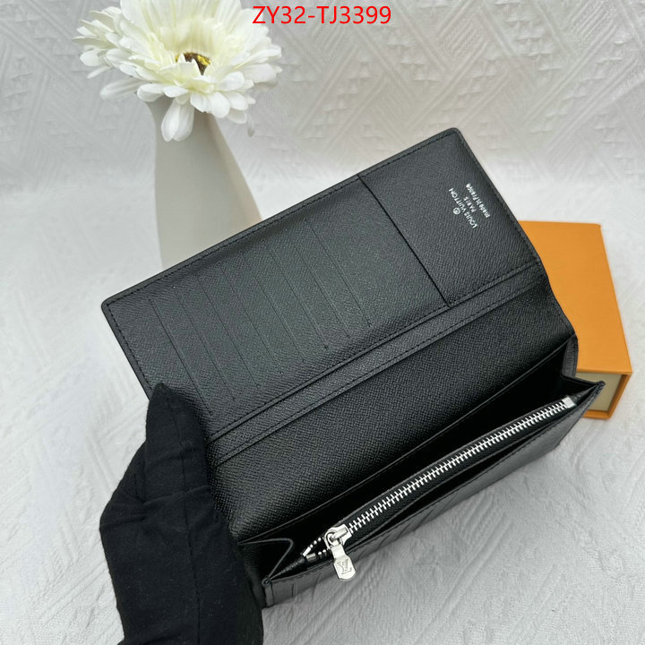 LV Bags(4A)-Wallet what's the best to buy replica ID: TJ3399 $: 32USD,