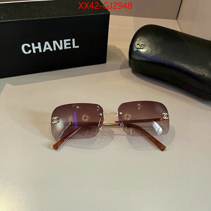 Glasses-Chanel shop cheap high quality 1:1 replica ID: GJ2948 $: 42USD