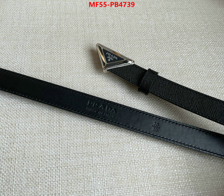 Belts-Prada 1:1 replica ID: PB4739 $: 55USD