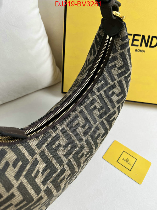 Fendi Bags(TOP)-Graphy-Cookie- what's the best place to buy replica ID: BV3281 $: 219USD,