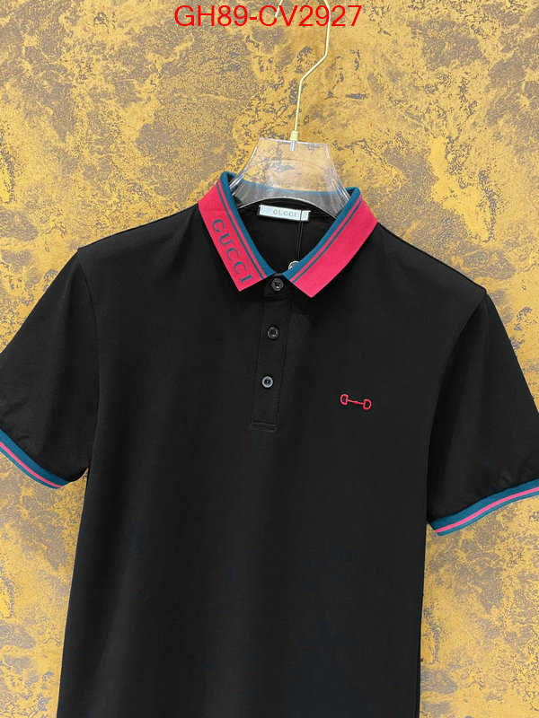 Clothing-Gucci replica designer ID: CV2927 $: 89USD