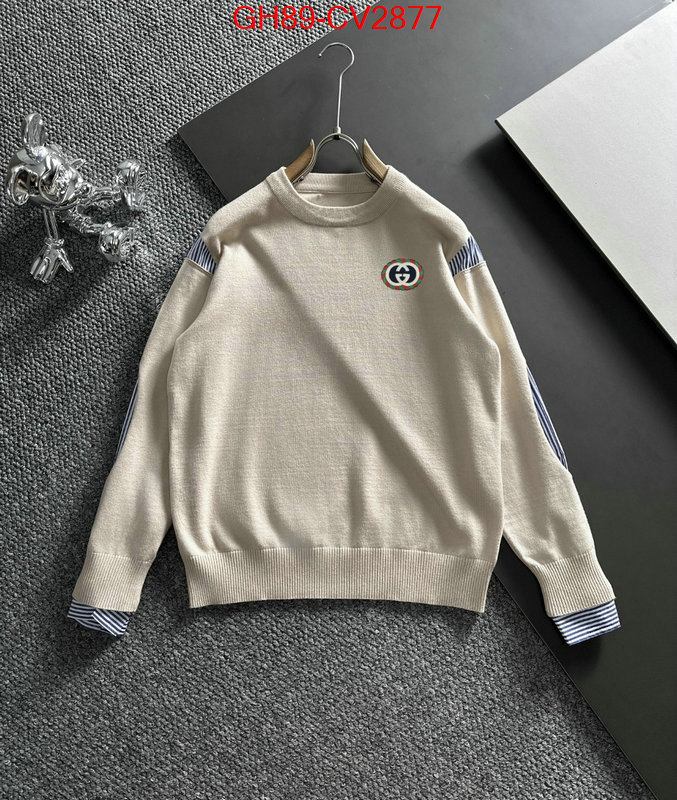 Clothing-Gucci buy luxury 2024 ID: CV2877 $: 89USD