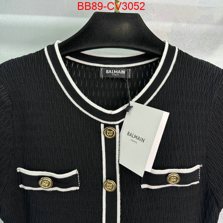 Clothing-Balmain best replica 1:1 ID: CV3052 $: 89USD