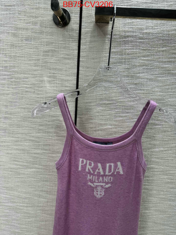 Clothing-Prada is it ok to buy ID: CV3206 $: 75USD