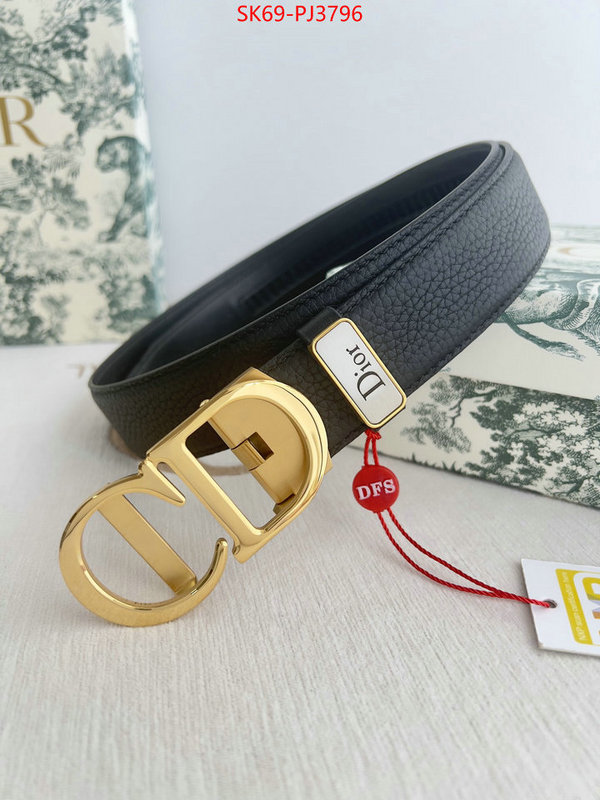 Belts-Dior the best quality replica ID: PJ3796 $: 69USD