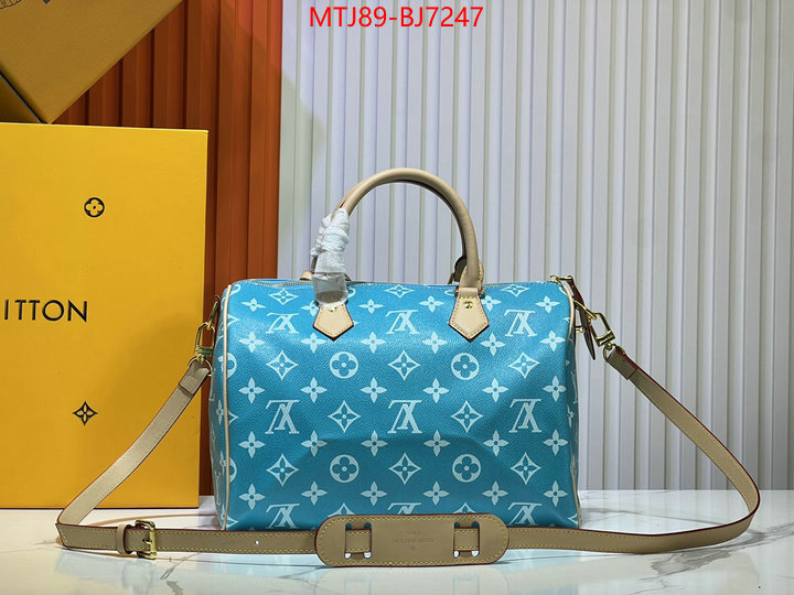 LV Bags(4A)-Speedy- aaaaa replica ID: BJ7247 $: 89USD,