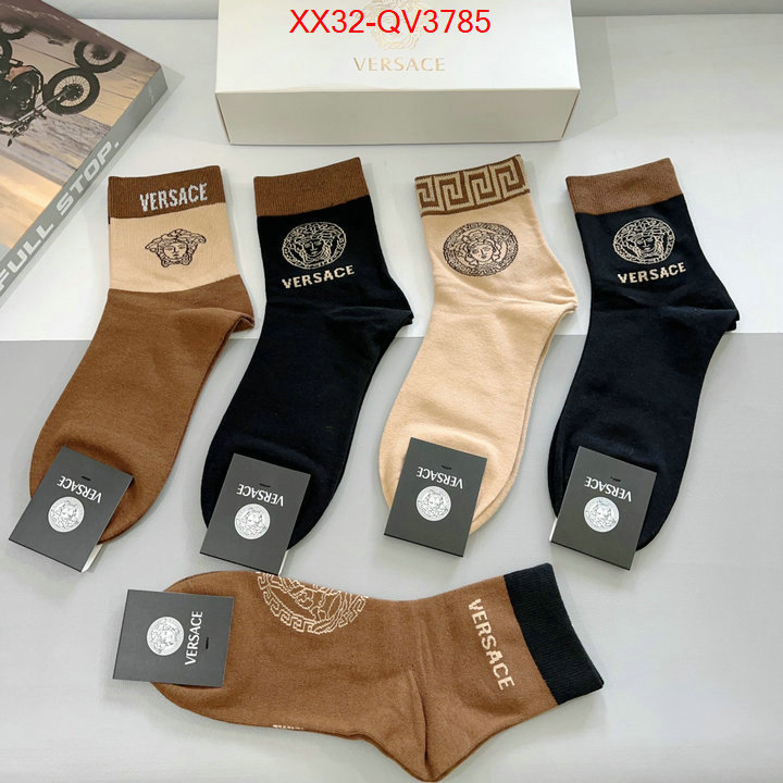 Sock-Versace what is a 1:1 replica ID: QV3785 $: 32USD