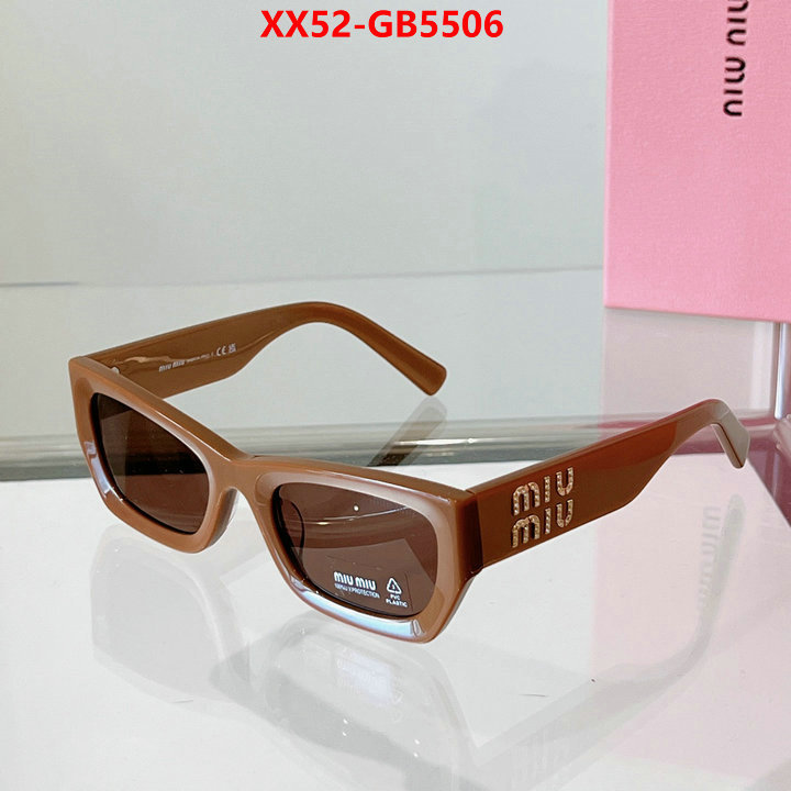 Glasses-Miu Miu new ID: GB5506 $: 52USD