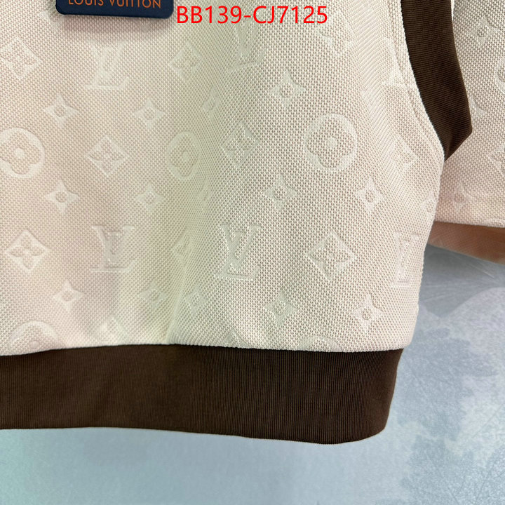 Clothing-LV 7 star quality designer replica ID: CJ7125 $: 139USD