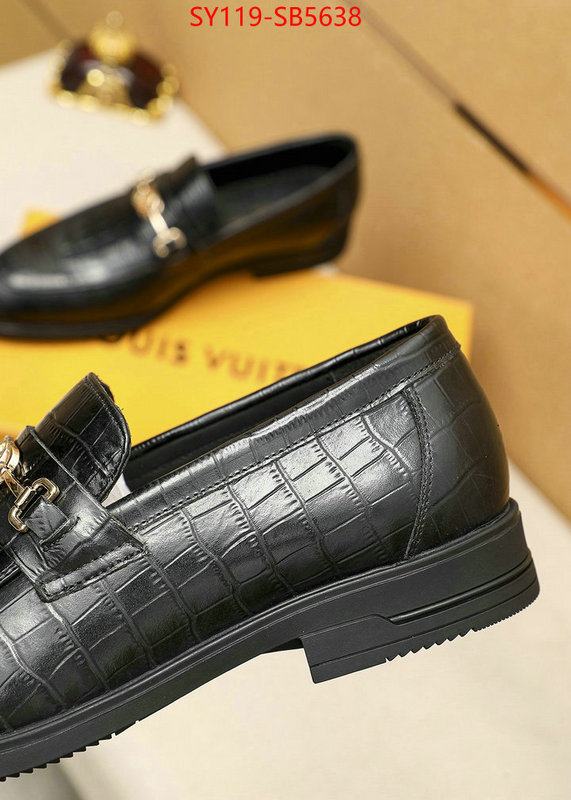 Men Shoes-LV luxury fake ID: SB5638 $: 119USD