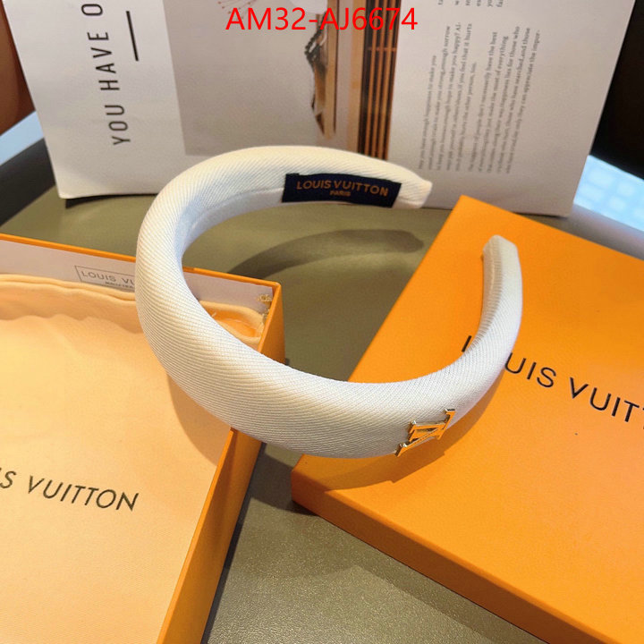 Hair band-LV new designer replica ID: AJ6674 $: 32USD