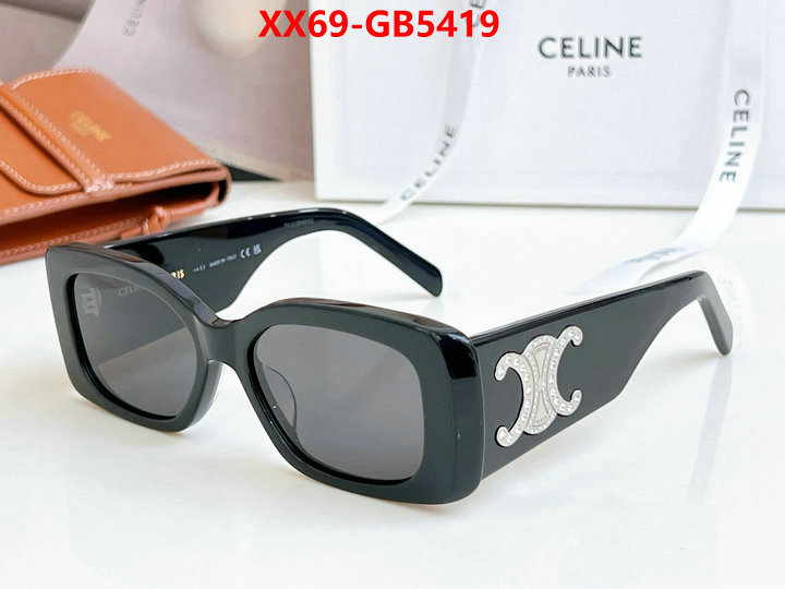 Glasses-CELINE buy first copy replica ID: GB5419 $: 69USD