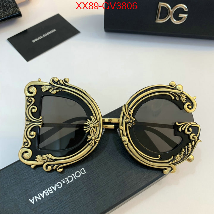 Glasses-DG top quality fake ID: GV3806 $: 89USD