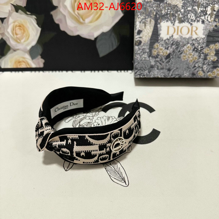 Hair band-Dior high quality replica designer ID: AJ6620 $: 32USD