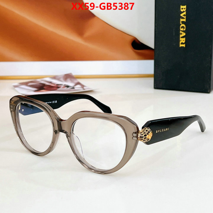 Glasses-Bvlgari buy luxury 2024 ID: GB5387 $: 59USD