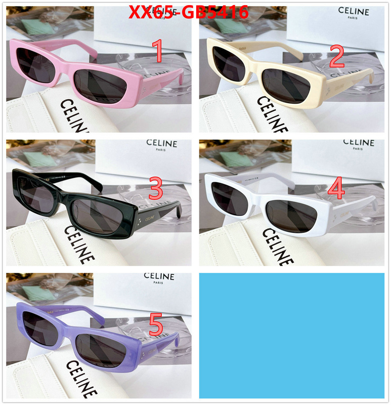 Glasses-CELINE 2024 aaaaa replica customize ID: GB5416 $: 65USD