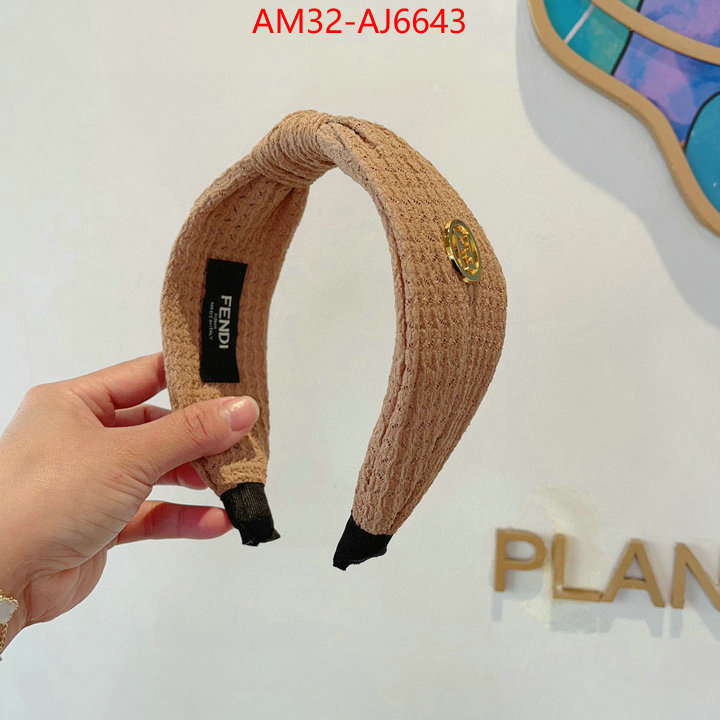 Hair band-Fendi best website for replica ID: AJ6643 $: 32USD